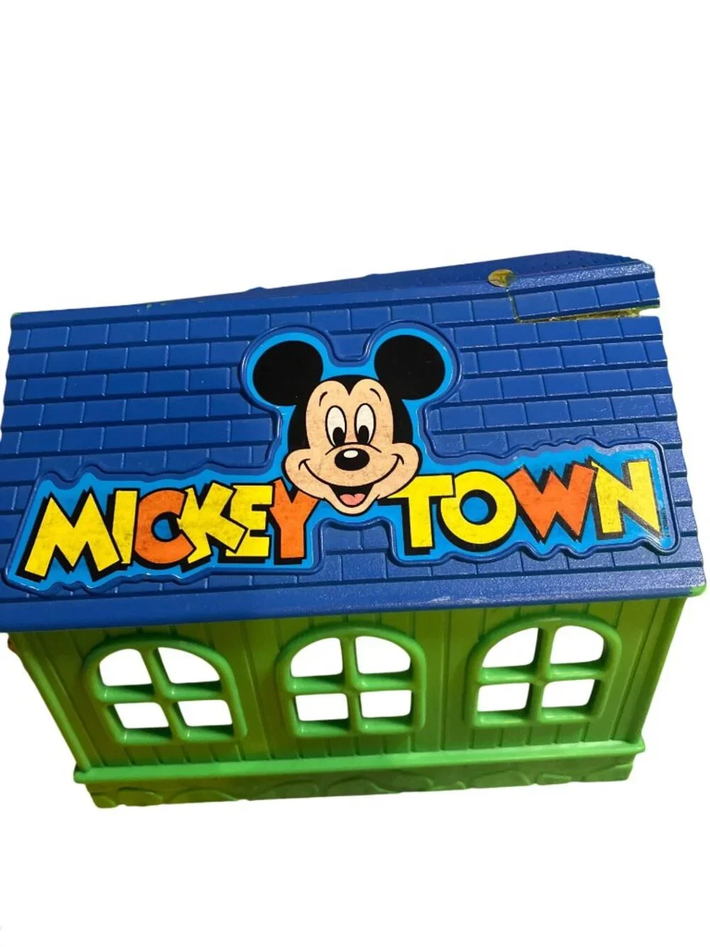 Mickey Town Playset With Colorful Interlocking Pieces For Kids Vintage Disney-Th